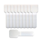 Borrelås LTC Pro Wall selvklebende 9cm (hvit) 50-Pack
