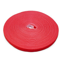 Borrelås LTC Roll Strap - 16mm (rød) 25m