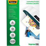 Lamineringslommer A4 (100 mikron) Fellowes - 100-Pack