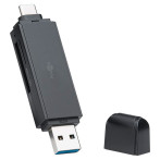 Minnekortleser USB 3.0/USB-C (SD/MicroSD) Goobay