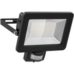 LED Flomlys 50W m/sensor (4260lm) Svart - Goobay