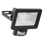 LED Flomlys 30W m/sensor (2560lm) Svart - Goobay