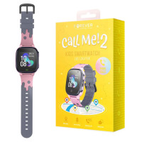 Forever KW-60 Call Me 2 Smartwatch for Barn (m/kamara) Rosa