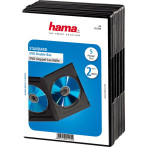 Hama Tomme DVD Dobbelt Covers (5-Pack) Svart