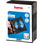 Hama Tomme DVD Slim Covers (10-Pack) Svart