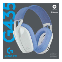 Logitech G435 LIGHTSPEED Trådløs Gaming Headset - Hvit