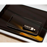 iPhone USB Minnepenn 128GB (Lightning/USB-A) SanDisk iXpand