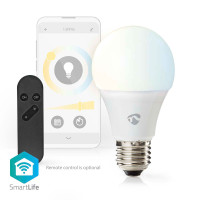 Nedis SmartLife Dimbar LED pære E27 - 9W (60W) Hvit