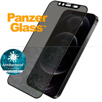PanzerGlass iPhone 12/12 Pro (Camslider Privacy) Svart