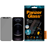 PanzerGlass iPhone 12/12 Pro (Camslider Privacy) Svart
