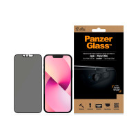 PanzerGlass iPhone 13 Mini (Camslider Privacy) Svart
