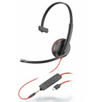Poly Blackwire C3215 Mono Headset (USB-C/3,5mm)