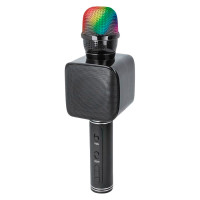 Forever BMS-400 Bluetooth-mikrofon m/høyttaler (RGB) Svart