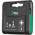 Wera Bit-Box 15 Impactor PZ Tverrsnittsbits - PZ2 (15 stk)