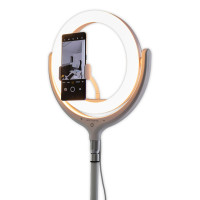 4smarts Selfie Ring Light LoomiPod Ringlampe (bord) Hvit
