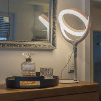 4smarts Selfie Ring Light LoomiPod Ringlampe (bord) Hvit