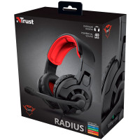 Trust Radius Gaming Headset (3,5mm) Svart - GXT 411