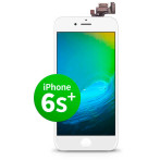 iPhone 6s Plus Erstatningsskjerm (display) Hvit - Giga