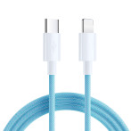 SiGN Boost USB-C kabel 20W - 1m (USB-C/Lightning) Blå
