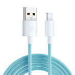 SiGN Boost Lightning Kabel 2.4A - 1m (Lightning/USB-A) Blå