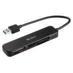 Sandberg USB 3.0 Minnekortleser (SD/MicroSD/MS/T-Flash)
