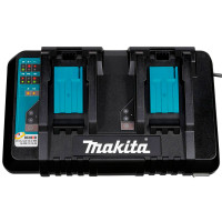 Makita DC18RD Dual Port Hurtiglader for Makita-batterier