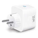 WiZ Smart Plugg m/energimåler Wi-Fi / BT (1 uttak) Hvit
