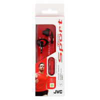 JVC Gumy ENR15 Hodetelefon (Sport) Svart/Rød