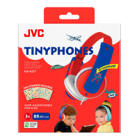 JVC HA-KD7 Tinyphones Barnehodetelefoner - Rød/Blå