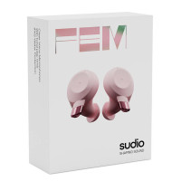 Sudio FEM Earbuds (20 timer) Rosa