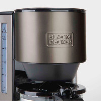 Black+Decker Kaffemaskin m/LCD Timer 1000W (10 kopper)