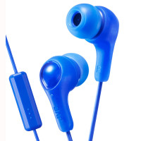 JVC FX7M Gumy Plus In-Ear Hodetelefon (m/mikrofon) Blå