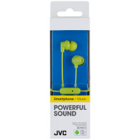 JVC FR15 In-Ear Hodetelefoner (m/mikrofon) Grønn