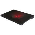 Hama Laptop Kjøler slim m/LED (13,3-15,6tm) Svart / Rød