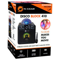N-Gear Disco 410 Bluetooth Høyttaler (m/discolys) Svart