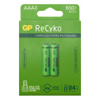 GP ReCyko Oppladbare AAA Batterier (650mAh) 2pk