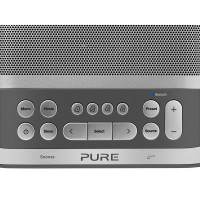 Pure Siesta S6 klokkeradio med USB (Bluetooth/DAB/FM) grafit