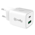 Celly TC2 USB-C Lader 20W PD (1xUSB-C/USB-A)