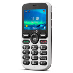 Doro 5861 mobiltelefon (4G) Hvit / svart