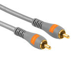 Hama Subwoofer/Composite kabel 1,5m - Gull (Phono) TL