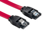 Hama SATA kabel m / låseklips - 45cm (6Gb/s) Rød