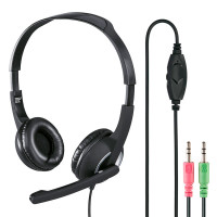 Hama HS-P150 Headset m/mikrofon (2x3,5mm)