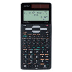 Sharp EL-W506TGY Kalkulator (16 sifre/4 rader) Svart