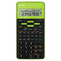 Sharp EL-531THBGR Kalkulator (10 sifre/2 rader) Grønn