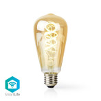 Nedis SmartLife Edison LED Glødepære E27 - 4,9W (40W)