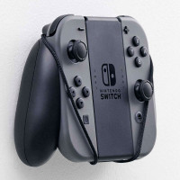 Flytende grep Nintendo Switch Joy-Con Veggfeste - Svart/Grå
