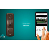 Fesh Smart Home Video ringeklokke m/mottaker