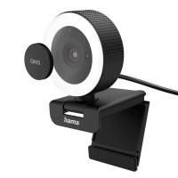 Hama C-800 Webcam m/Pro Ring Light (2560x1440)