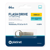 Platinet Pendrive K-Depo USB 2.0 Minnepenn (64GB) Metal