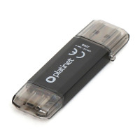 Platinet Pendrive C-Depo USB-C 3.0 Minnepenn (32GB) Sort